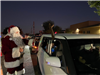 Santa and Reindeer Car
