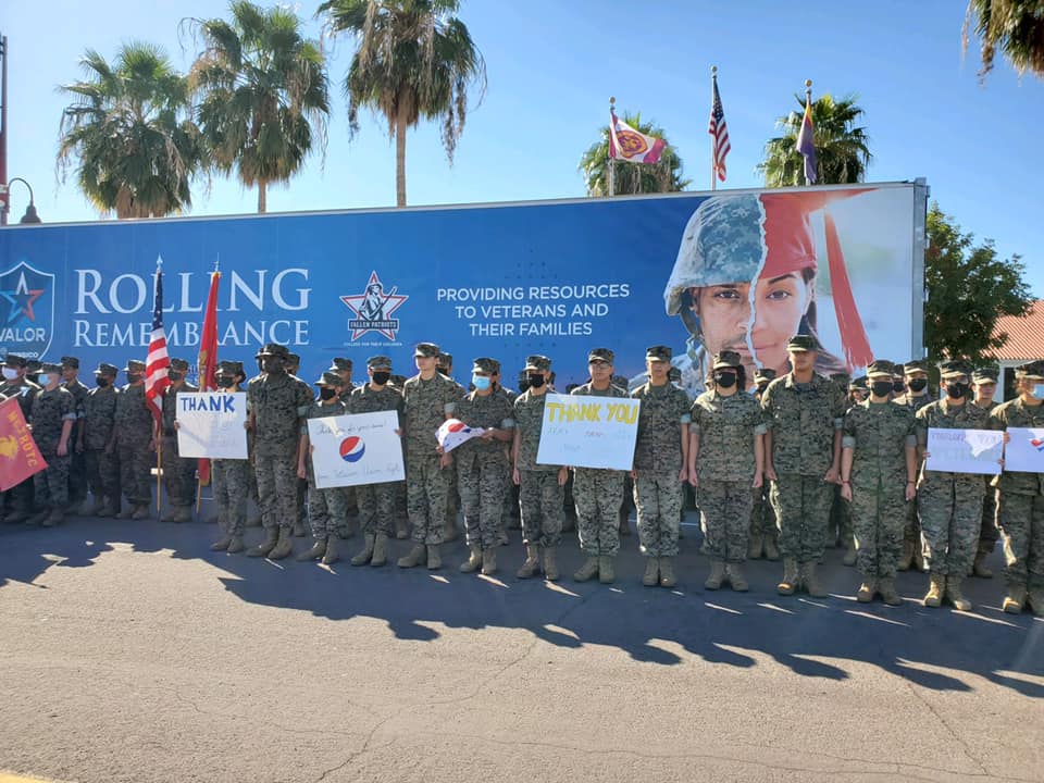 Thank you Pepsi ROTC