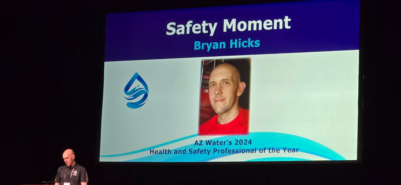Healthy and Safety Professional of the Year - Bryan Hicks