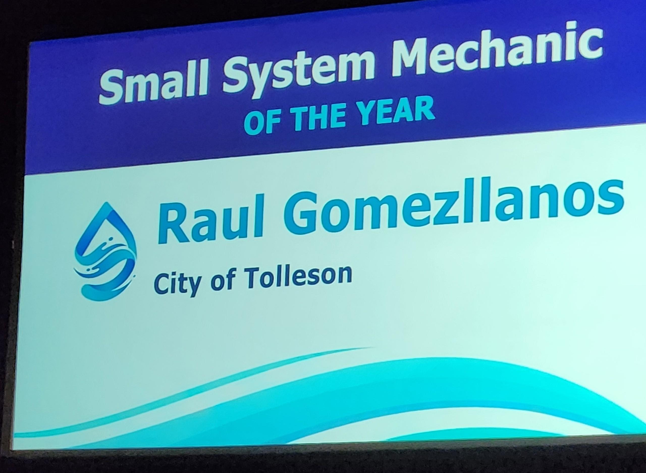 Small System Mechanic - Raul Gomezllanos