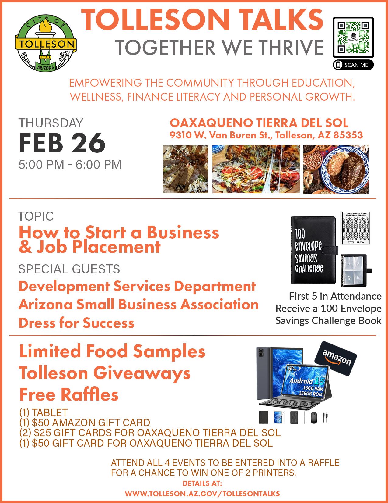 Tolleson Talks Feb 2026